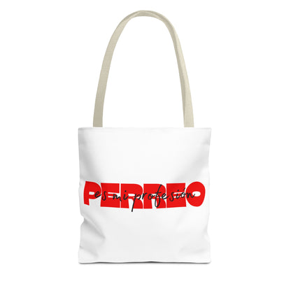 Perreo Es Mi Profesion Red Tote Bag
