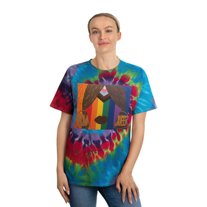 Brown and Queer Tie-Dye Tee