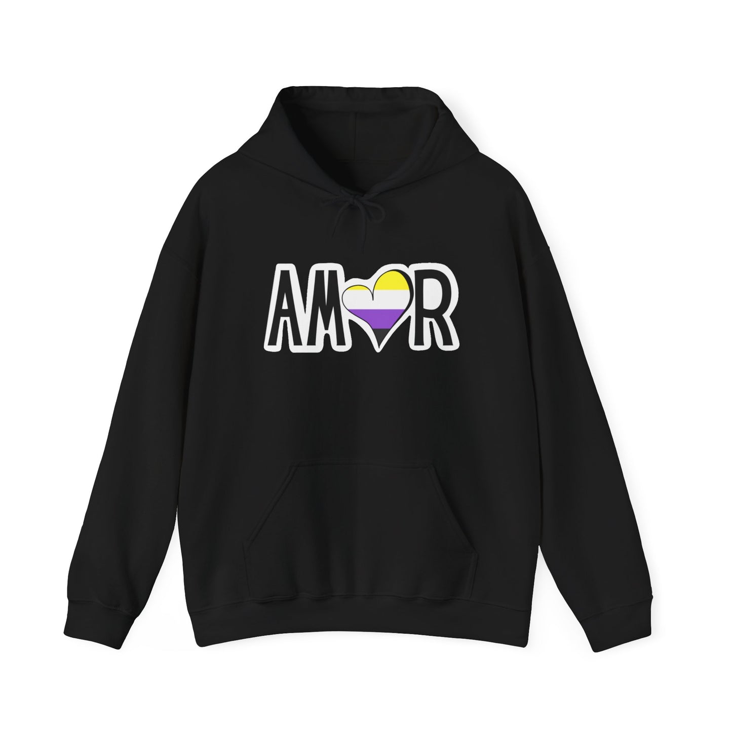 Amor Non Binary Hooded Sweatshirt