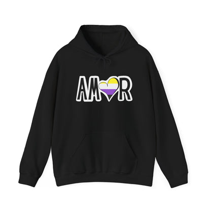 Amor Non Binary Hooded Sweatshirt