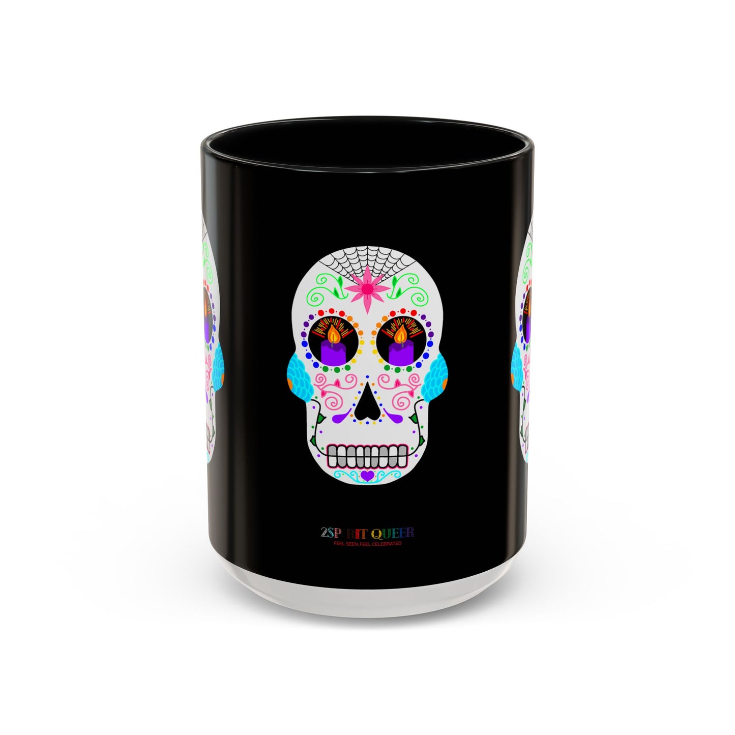 Queer Sugar Skull Coffee Mug