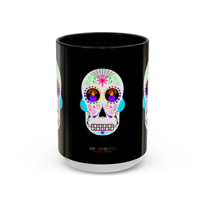 Queer Sugar Skull Coffee Mug