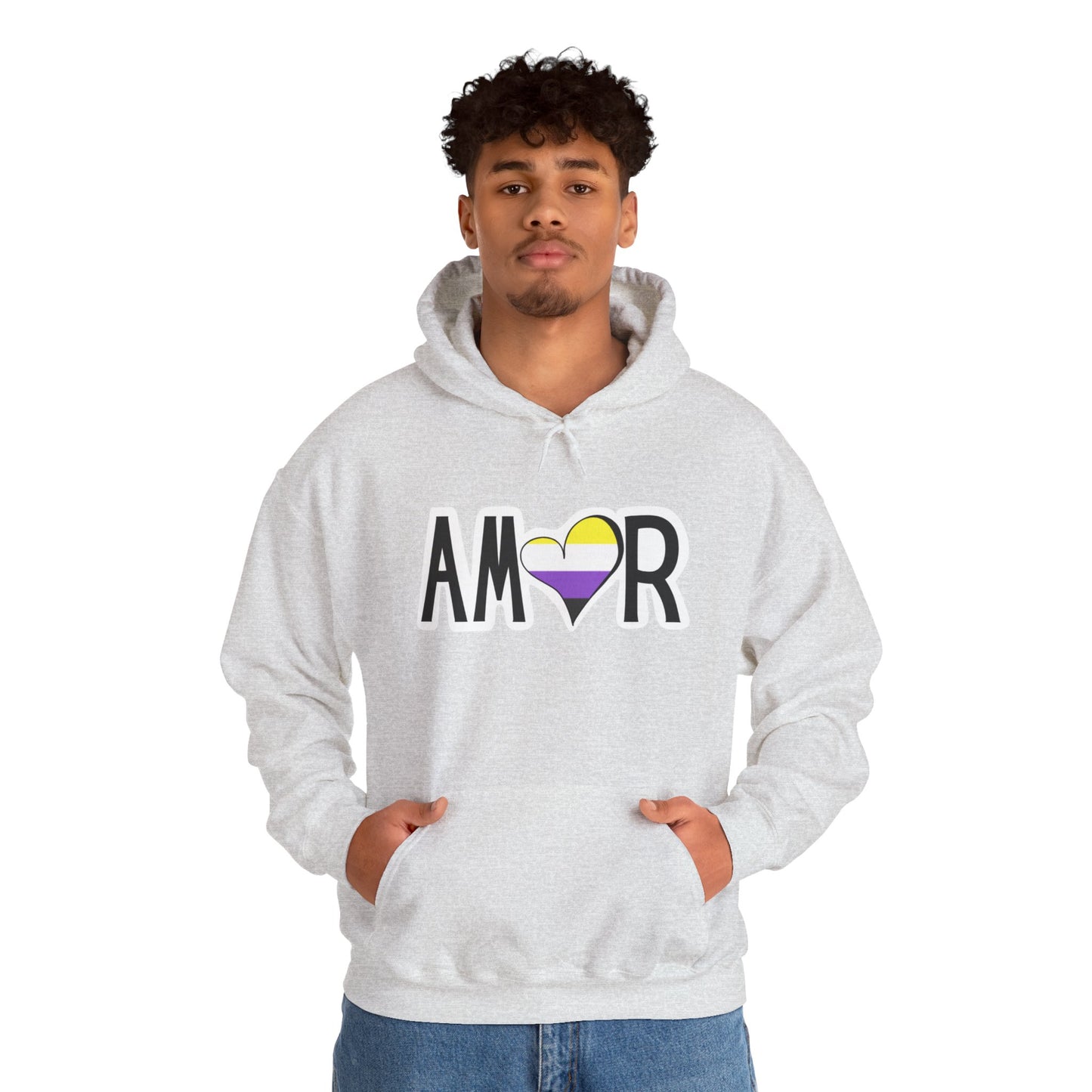 Amor Non Binary Hooded Sweatshirt