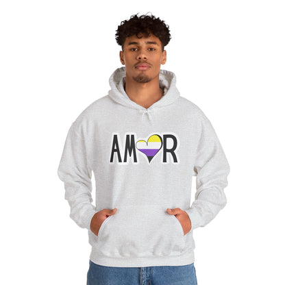 Amor Non Binary Hooded Sweatshirt
