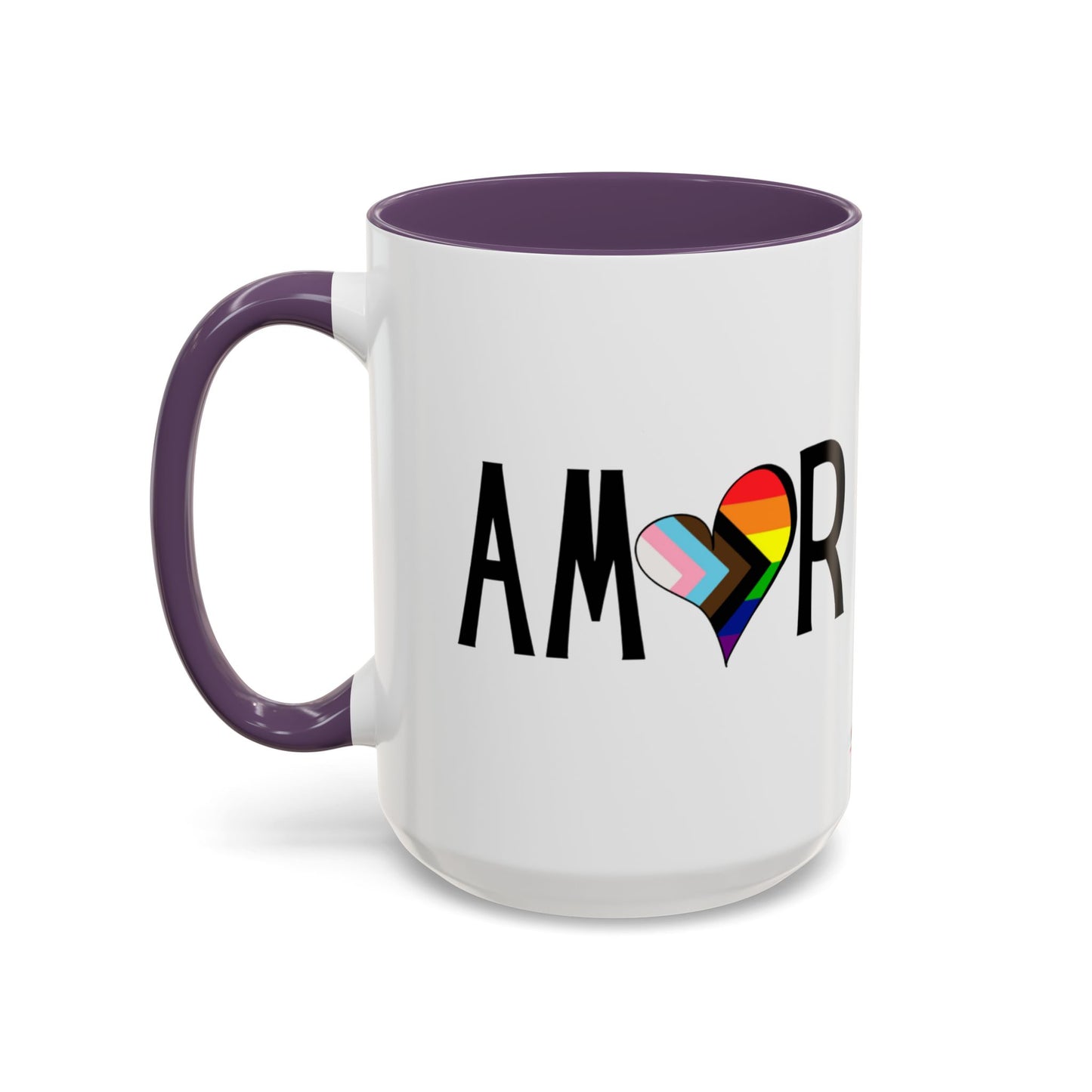Amor  Inclusive Accent Coffee Mug