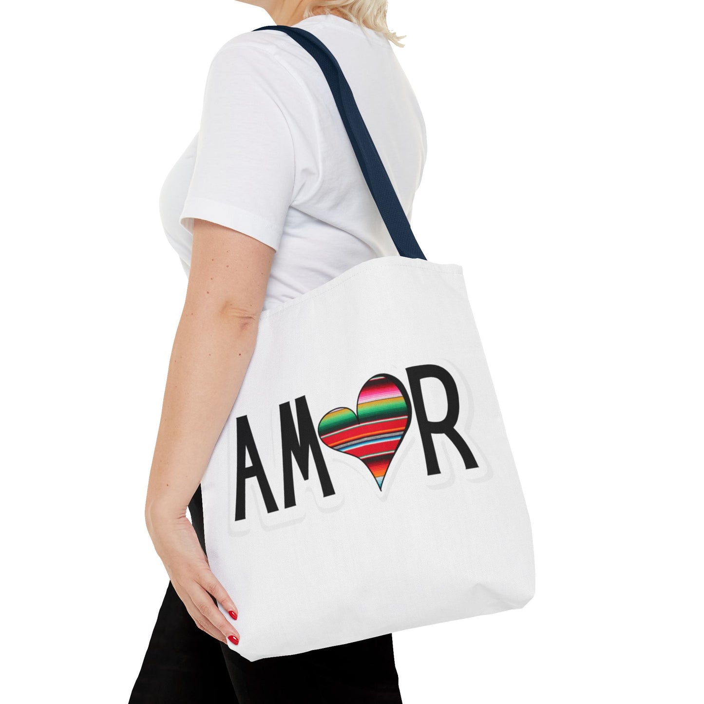 Amor Serape Tote Bag