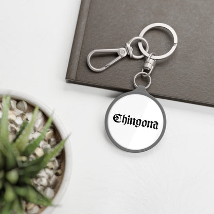 Chingona Keyring Tag