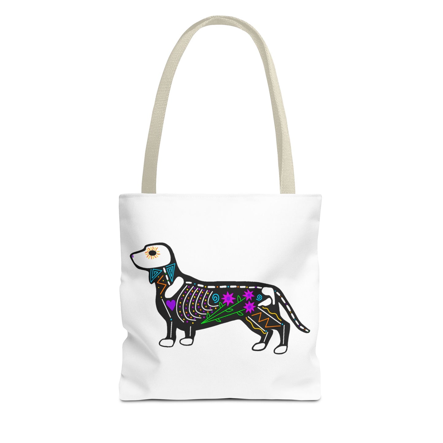 Dia de los Muertos Dachshaund Tote Bag