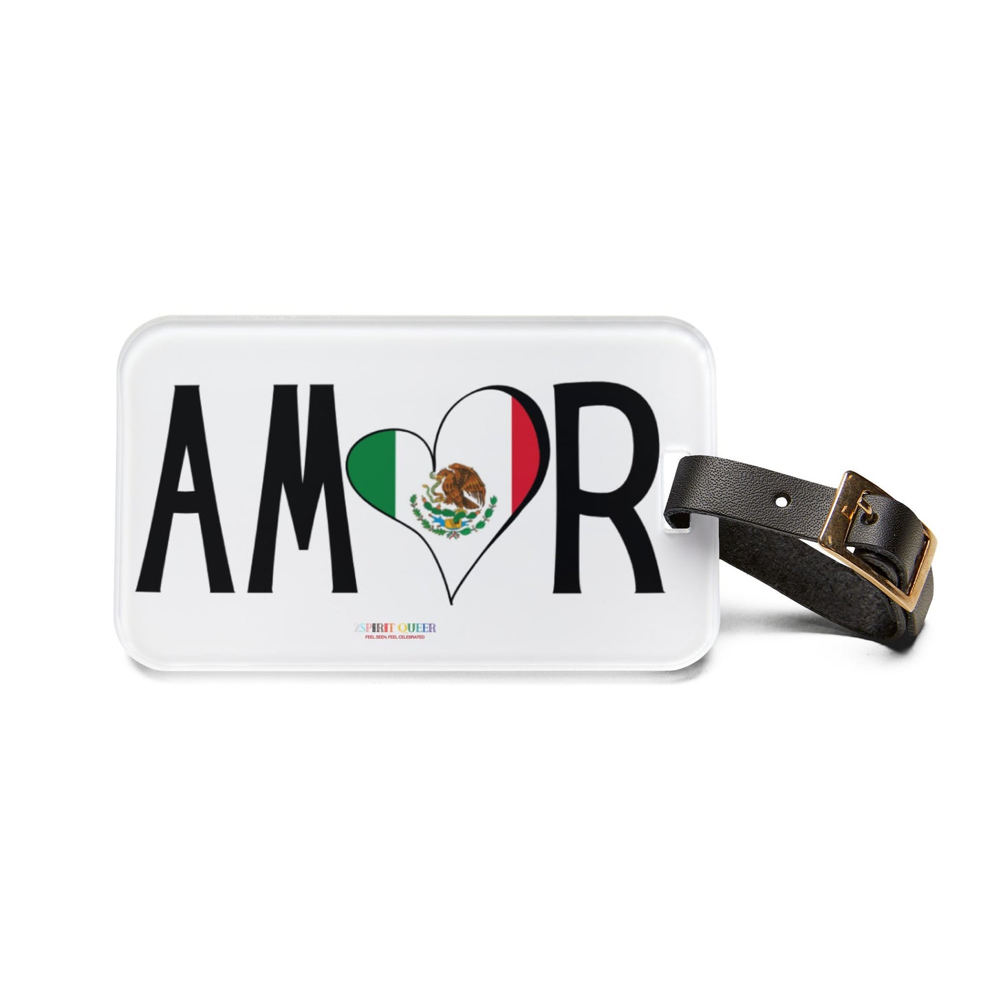 Amor Mexico Luggage Tag