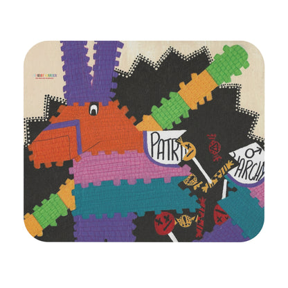 Smash the Patriarchy (Pinata) Mouse Pad (Rectangle)