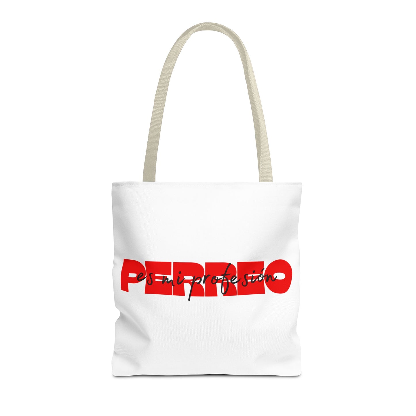 Perreo Es Mi Profesion Red Tote Bag