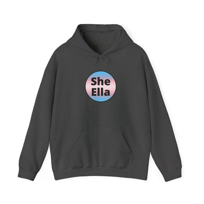 She / Ella Trans Hooded Sweatshirt