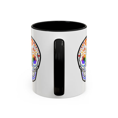 Queer Sugar Skull Coffee Mug