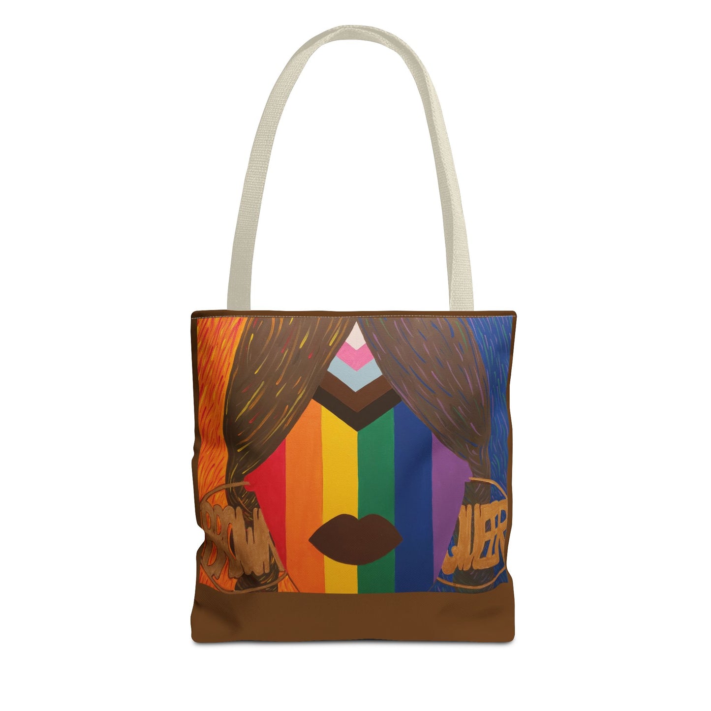 Brown and Queer Tote Bag