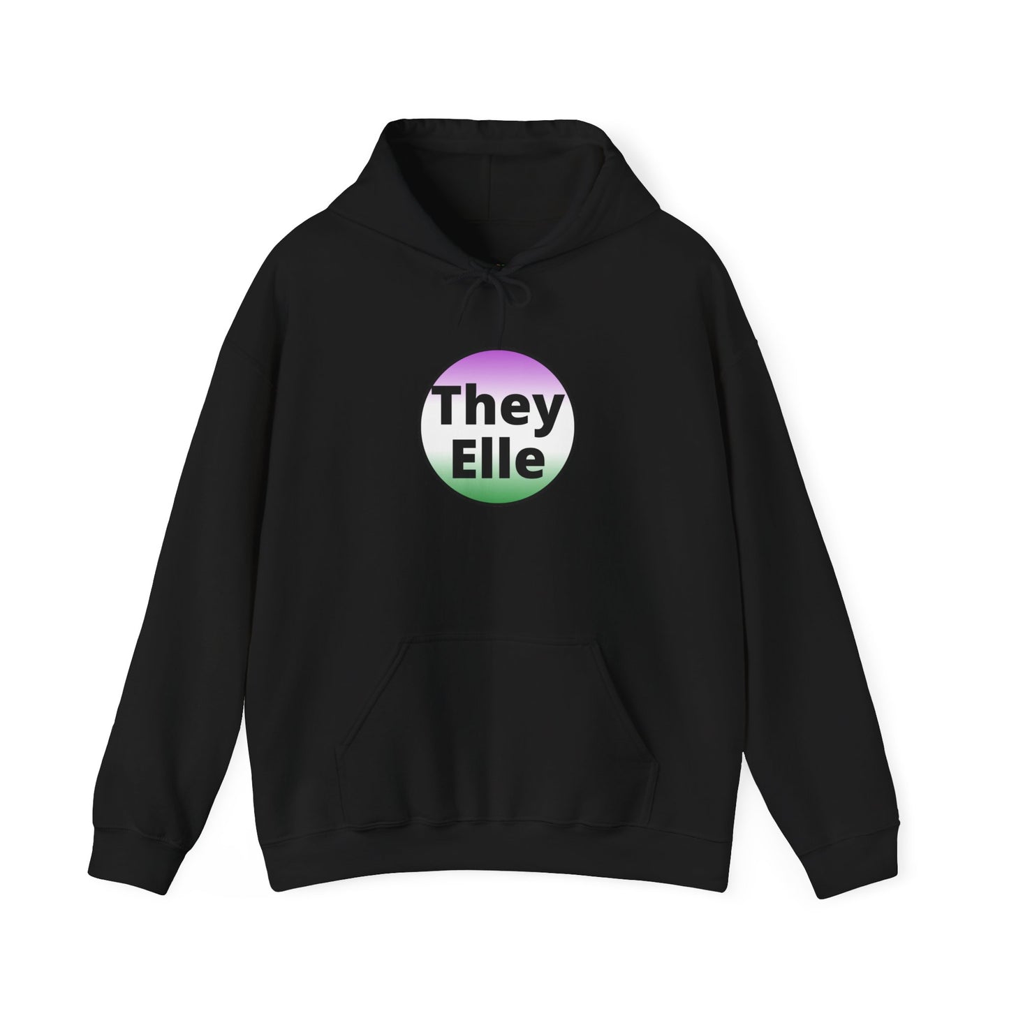 They/Elle Gender NonConforming Hooded Sweatshirt