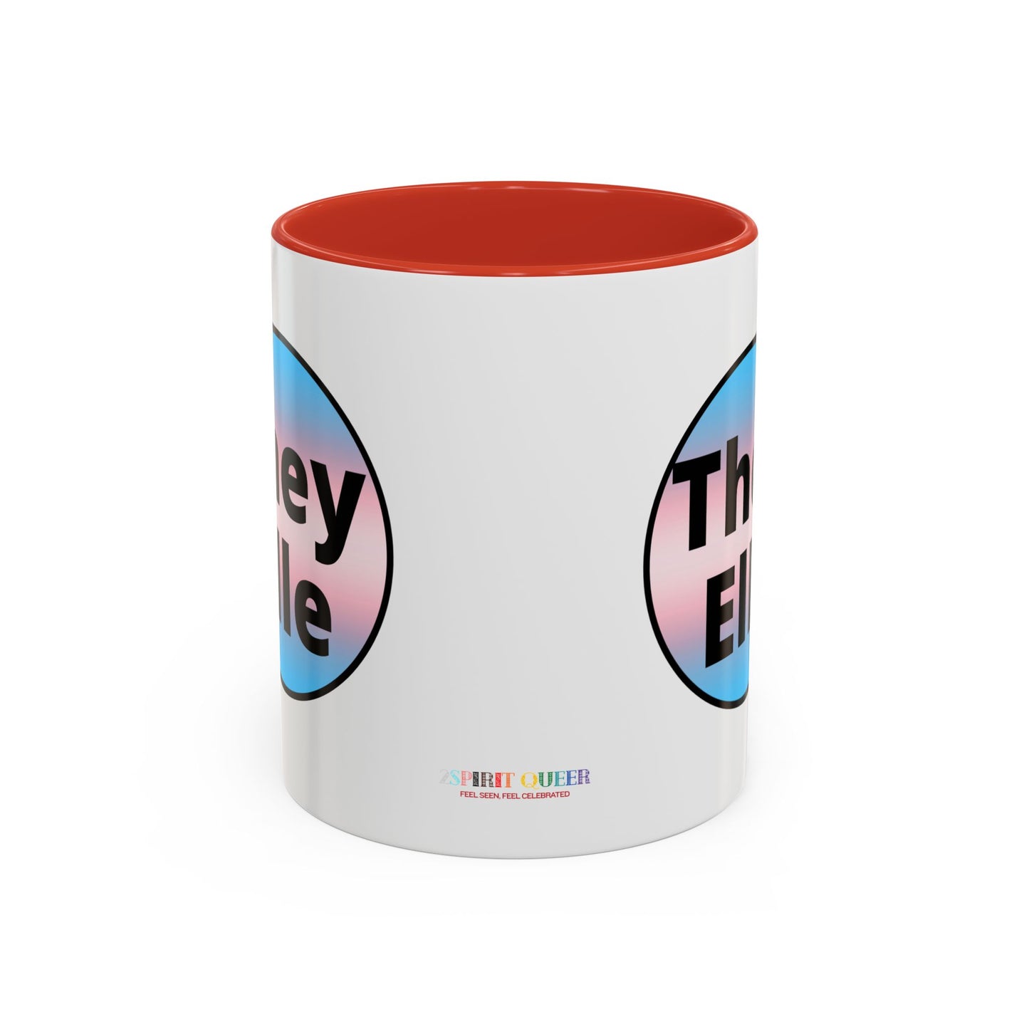 They / Elle Trans Coffee Mug