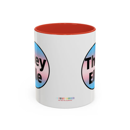 They / Elle Trans Coffee Mug
