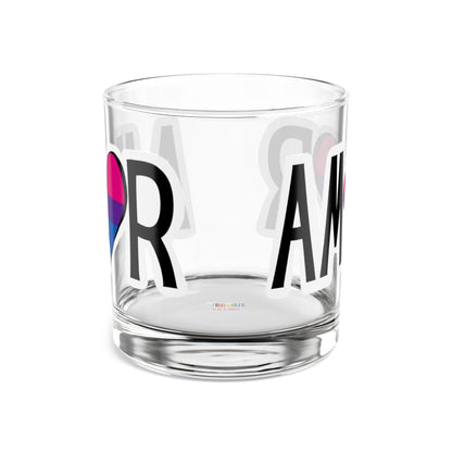 Amor  - Bi Rocks Glass, 10oz