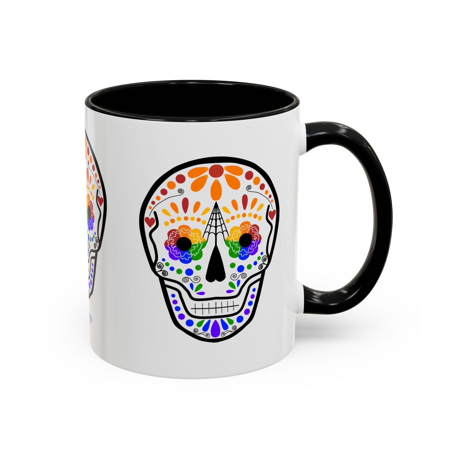 Queer Sugar Skull Coffee Mug