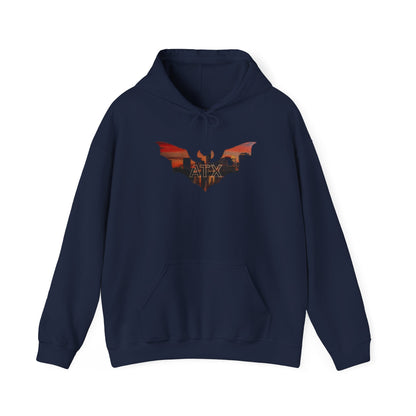 ATX Skyline Bat Hooded Sweatshirt