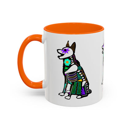 Dia de los Muertos German Shepard Coffee Mug