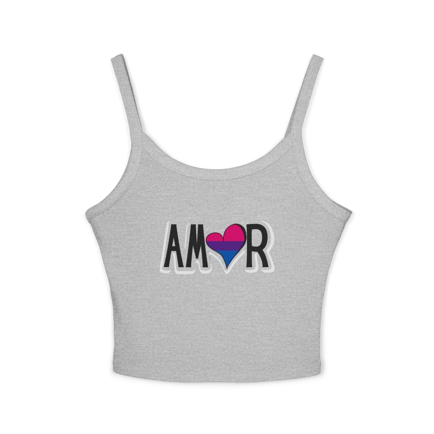 Amor Bi Spaghetti Strap Tank Top