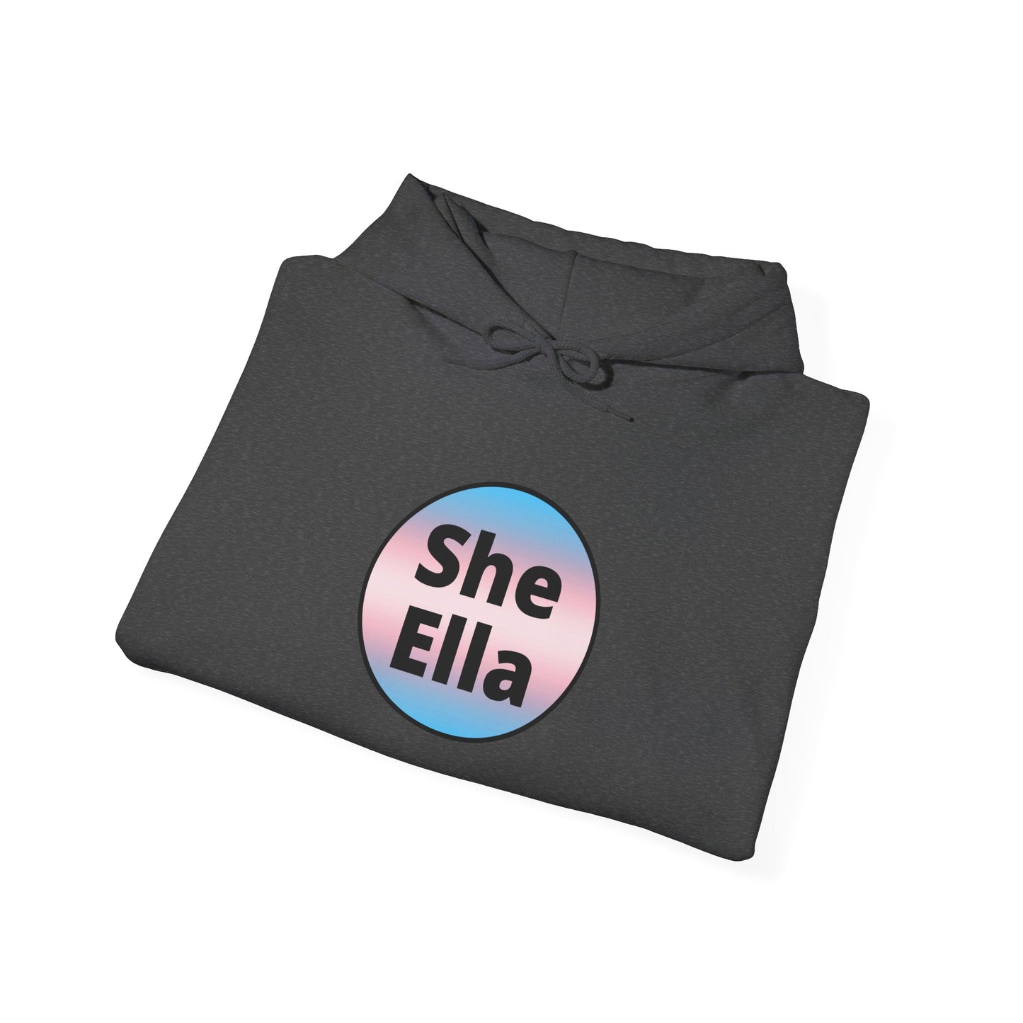 She / Ella Trans Hooded Sweatshirt