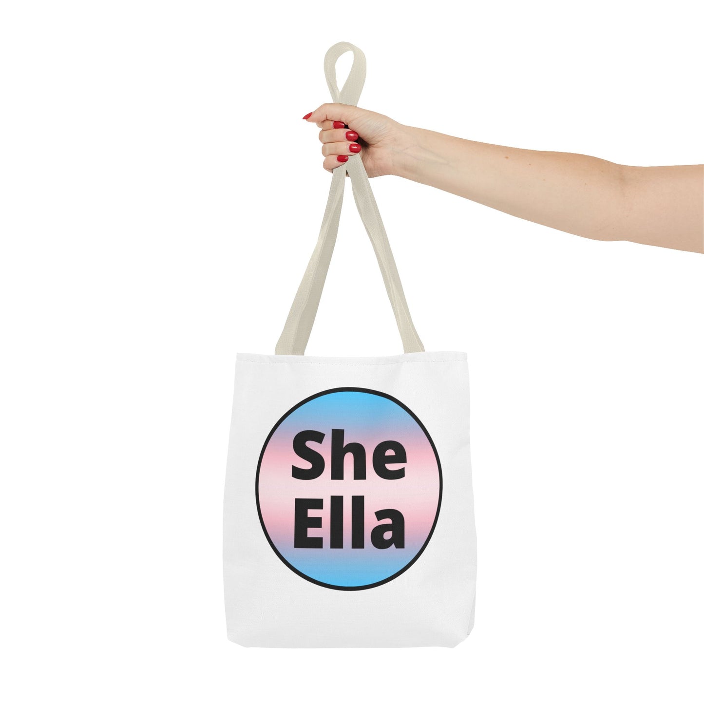 She/Ella Trans Tote Bag