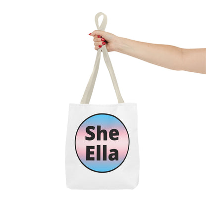 She/Ella Trans Tote Bag