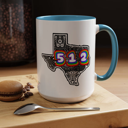 Texas 512 Coffee Mug
