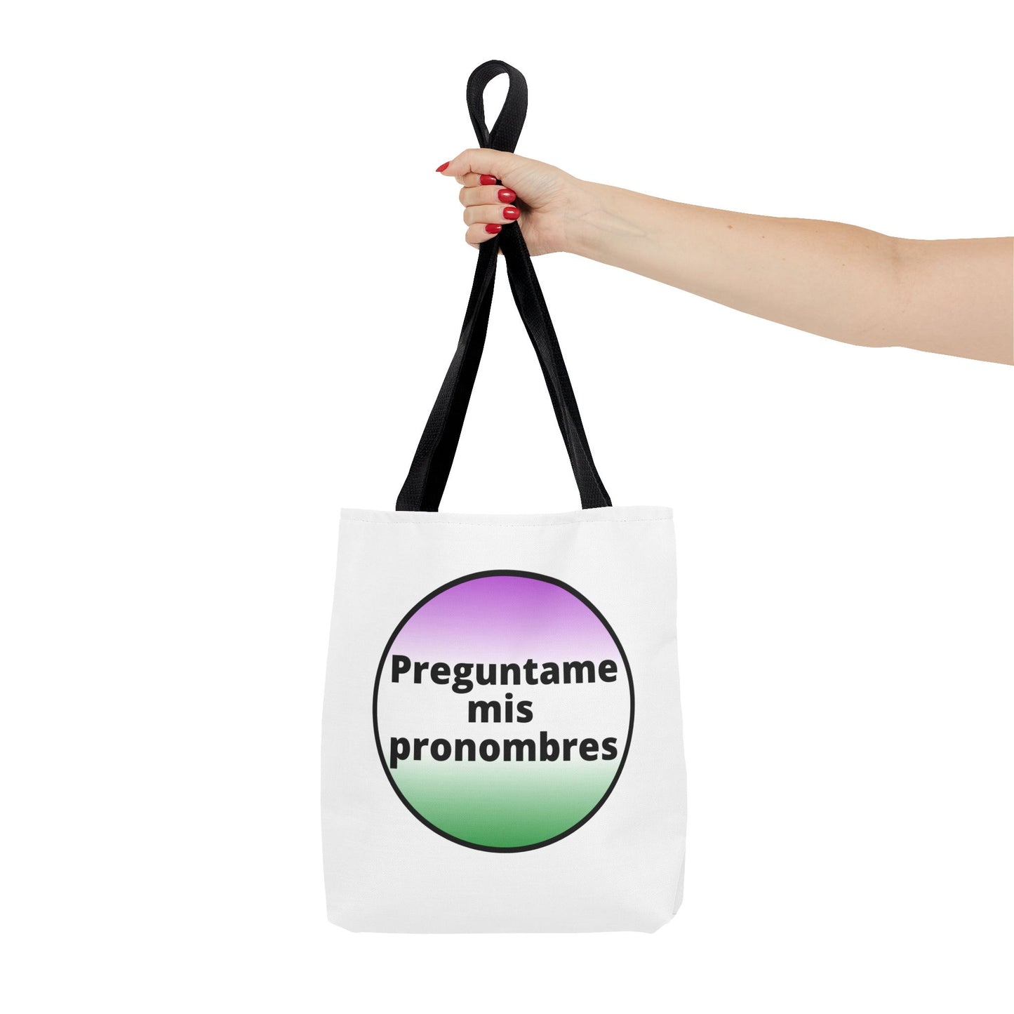 Preguntame mis Pronombres Gender NonConforming Tote Bag