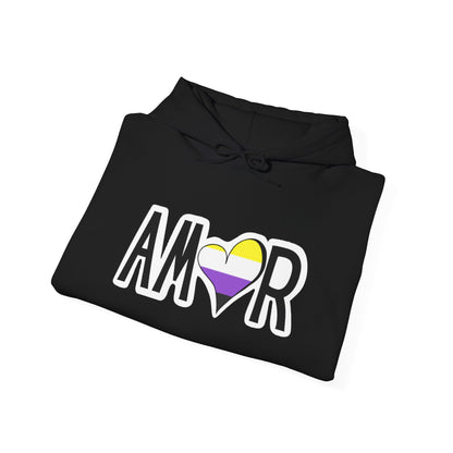 Amor Non Binary Hooded Sweatshirt