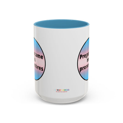 Preguntame mis Pronombres Trans Coffee Mug