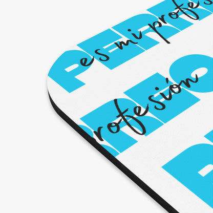 Perreo Es Mi Profesion - Blue Mouse Pad (Rectangle)