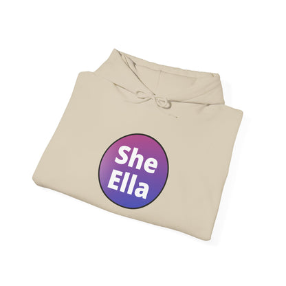 She / Ella Bi Hooded Sweatshirt