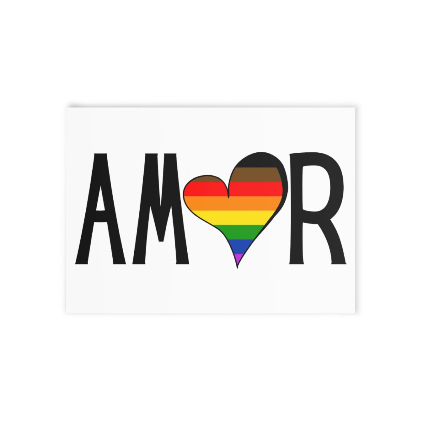 Amor BIPOC Greeting Cards