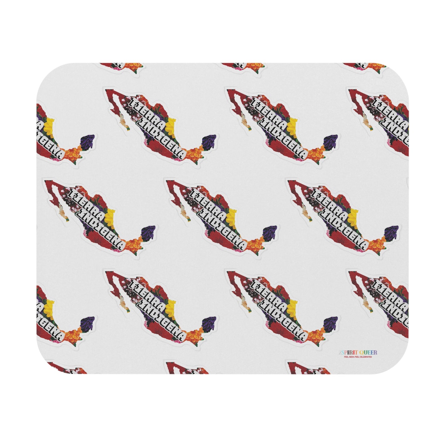 Tierra Indigena - Dhalia Mouse Pad (Rectangle)