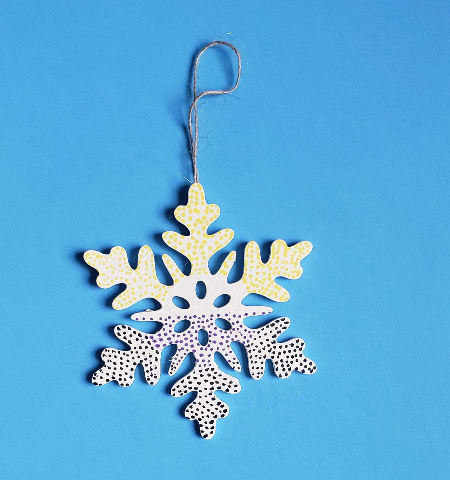 Winter Snowflake Ornaments