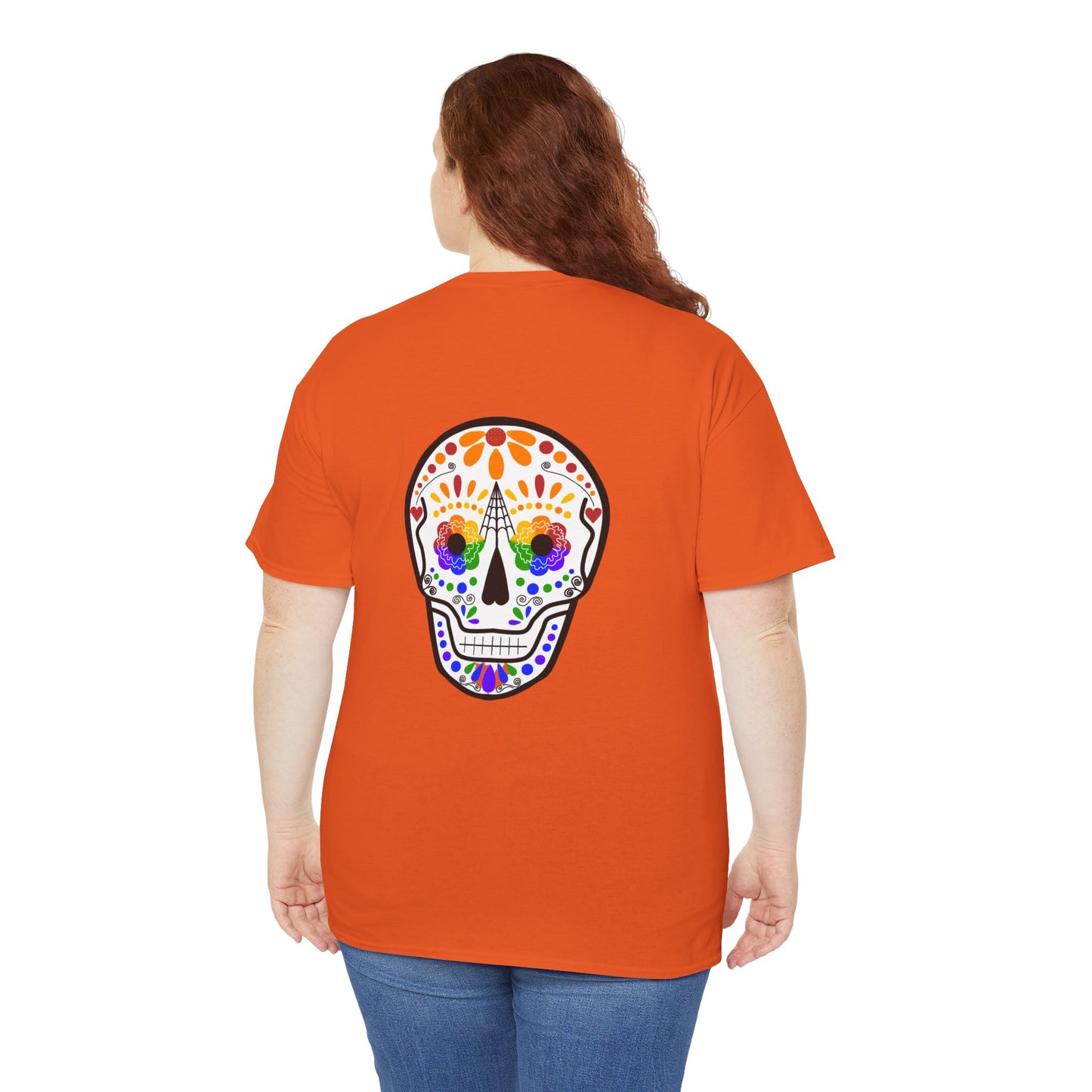 Queer Sugar Skull Heavy Cotton Tee