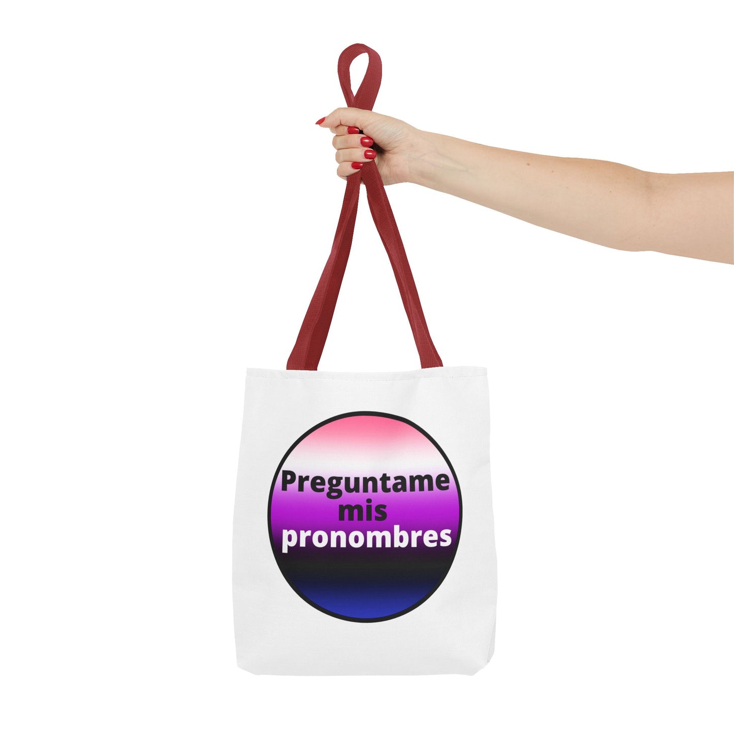 Preguntame mis Pronombres GenderFluid Tote Bag