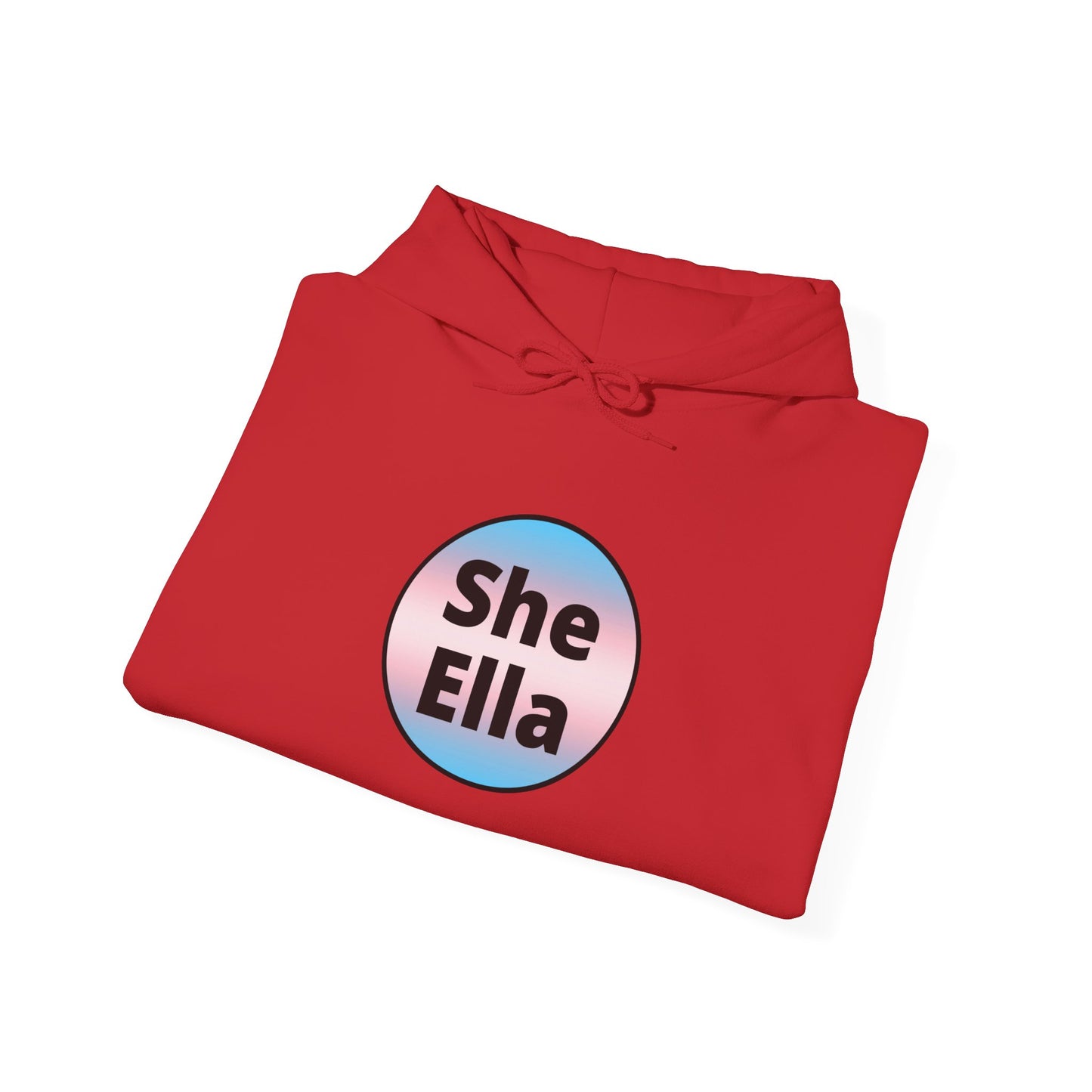 She / Ella Trans Hooded Sweatshirt