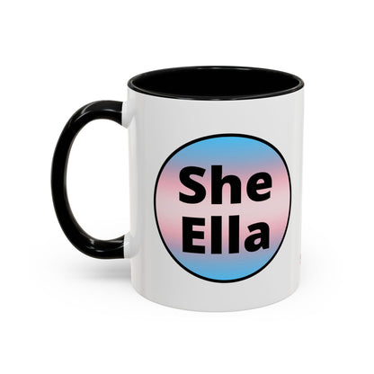 She/Ella Trans Coffee Mug