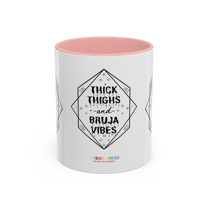 Thick Thighs Bruja Vibes Coffee Mug