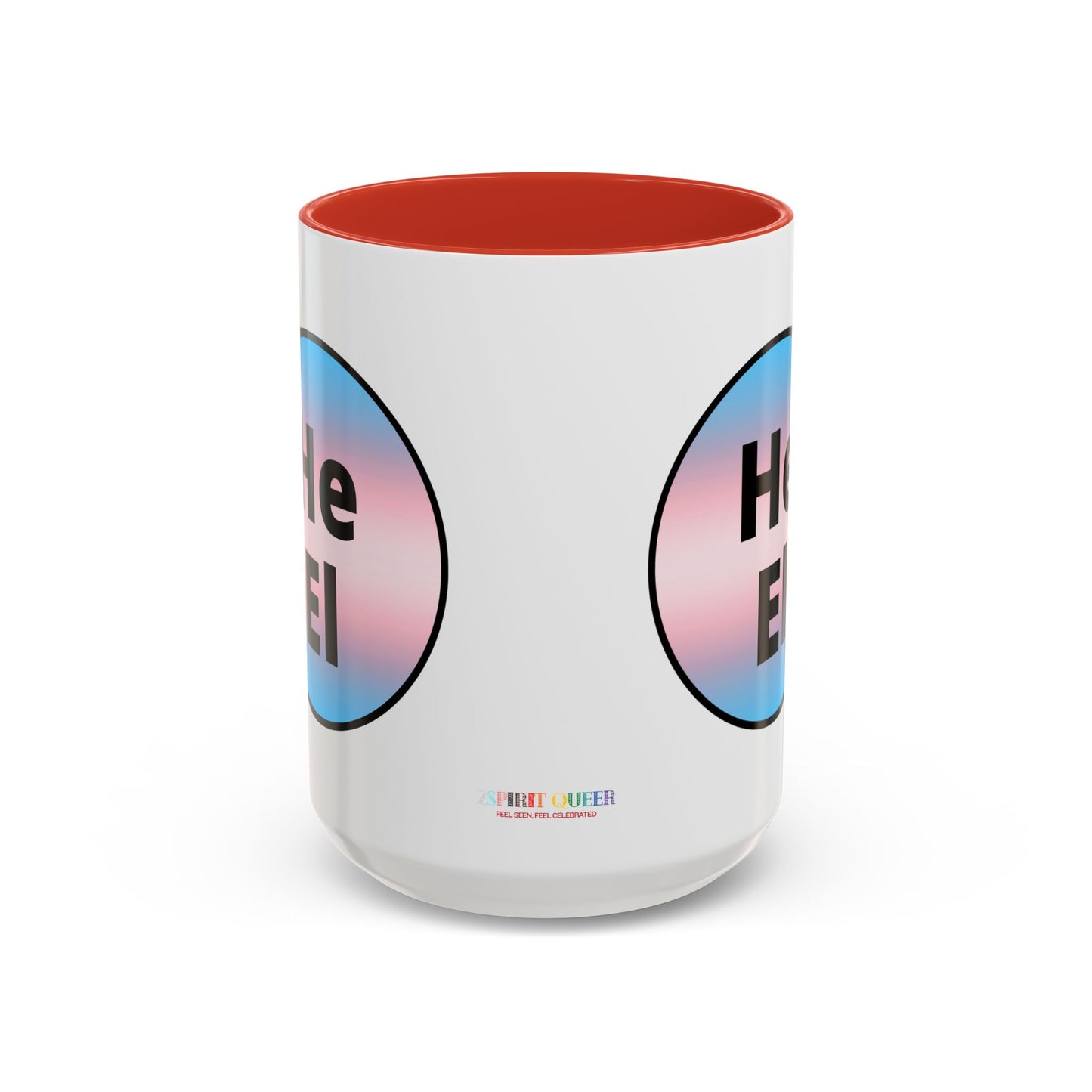 He/El Trans Accent Coffee Mug