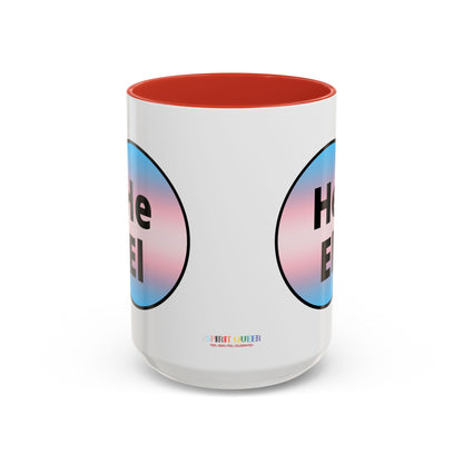 He/El Trans Accent Coffee Mug