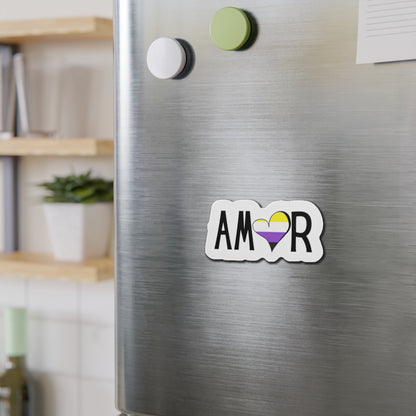 Amor Non Binary Die-Cut Magnet