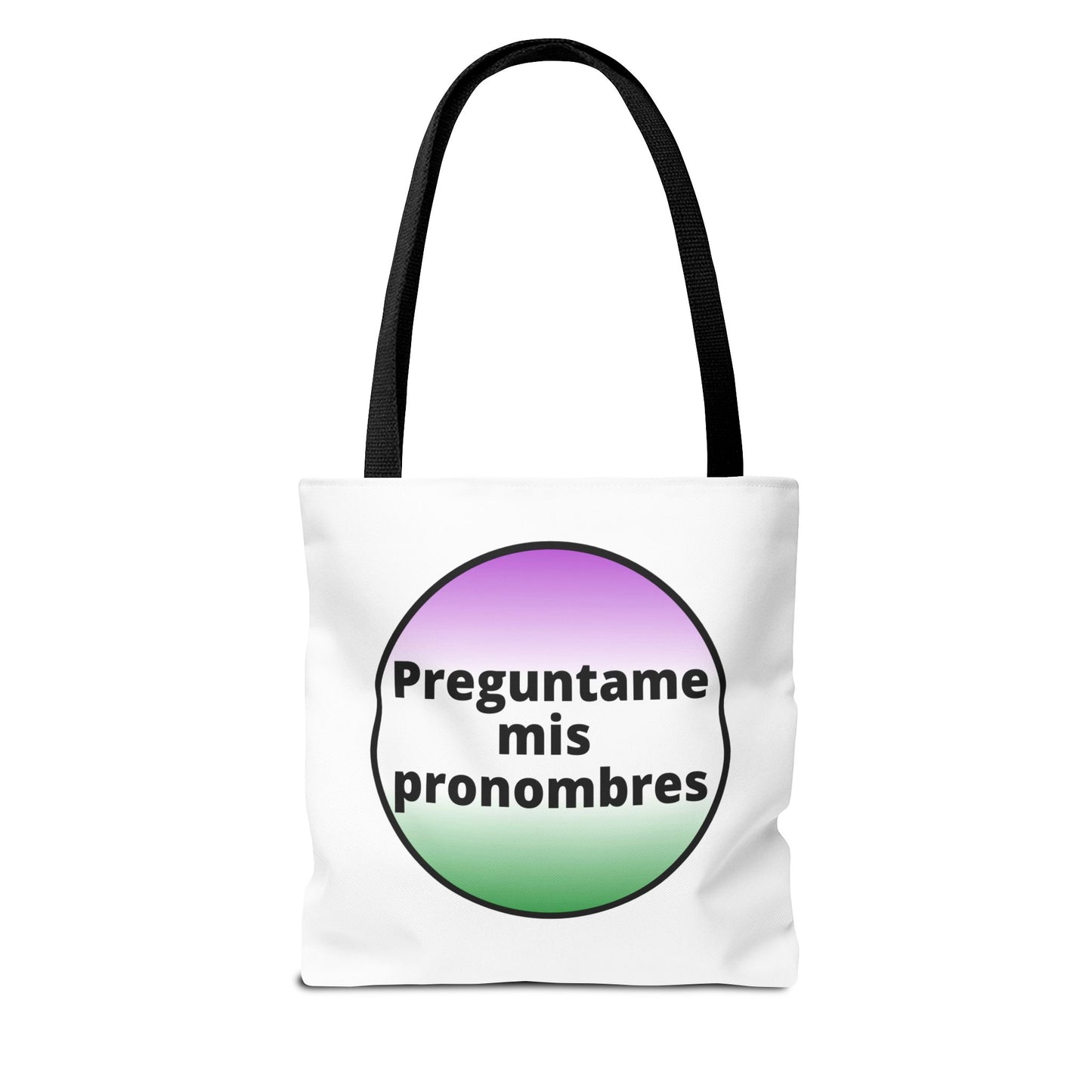 Preguntame mis Pronombres Gender NonConforming Tote Bag