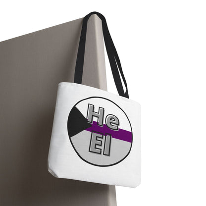 He/El Demi Tote Bag