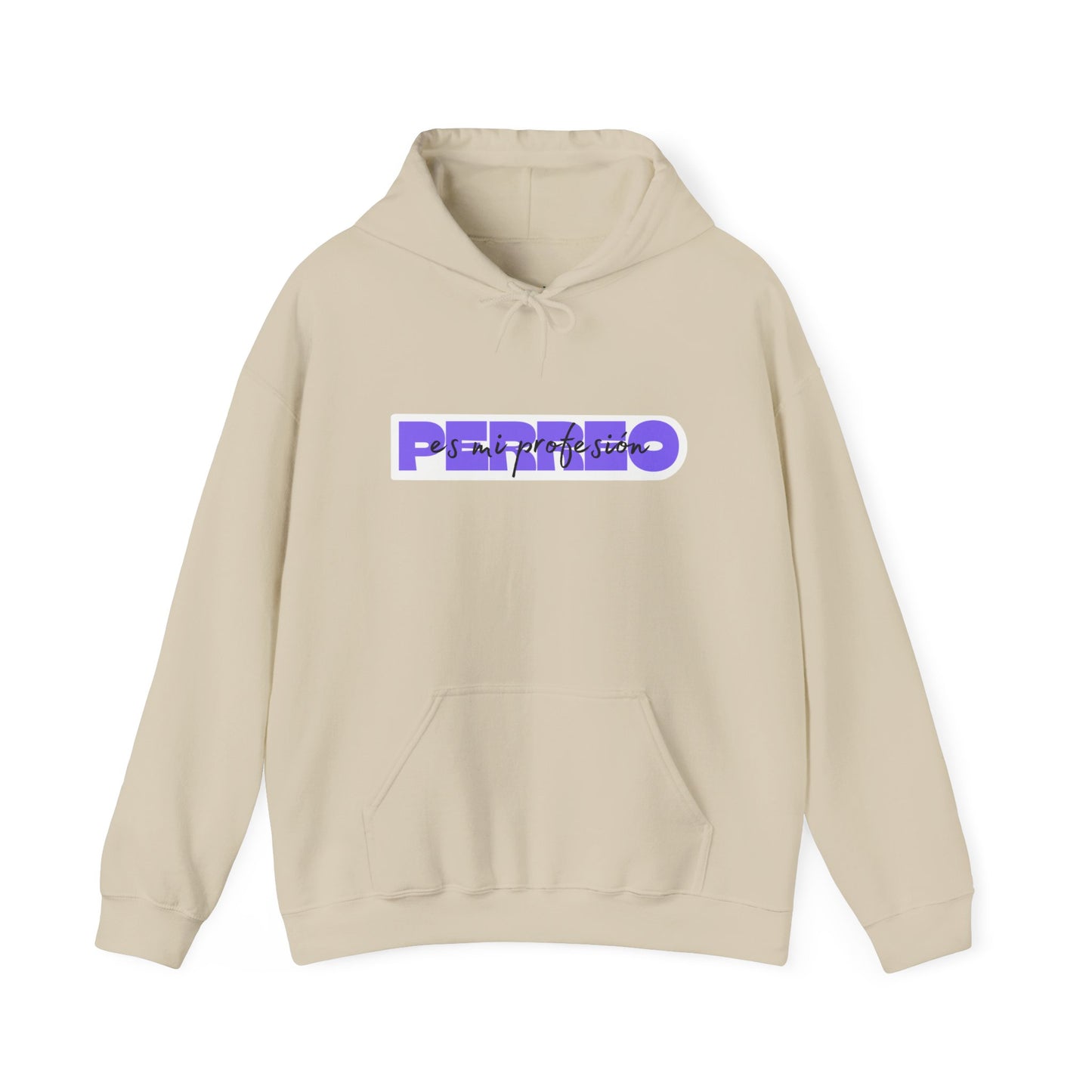 Perreo Es Mi Profesion - Purple Hooded Sweatshirt