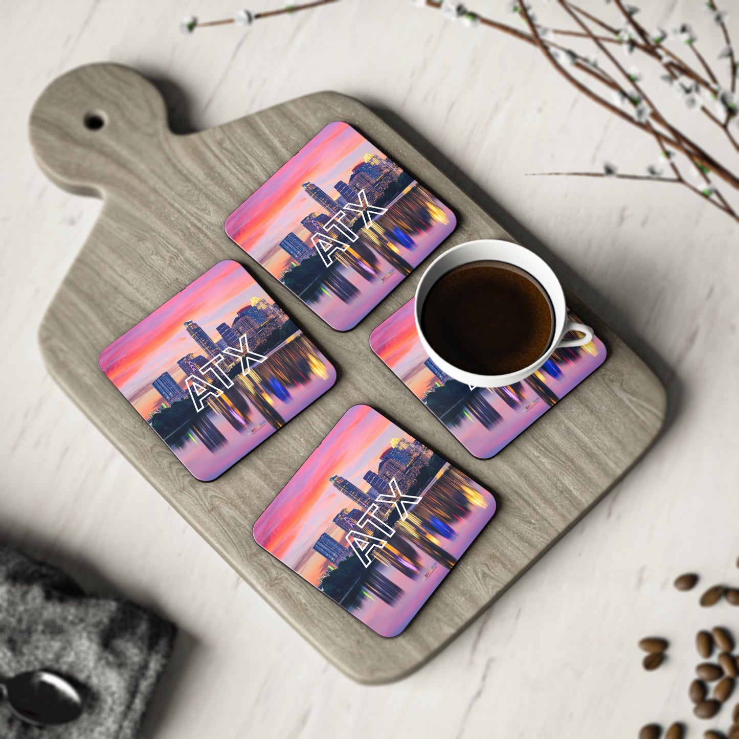 ATX Skyline Coasters